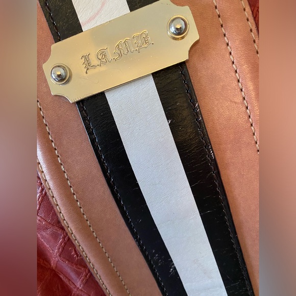 L.A.M.B by Gwen Stefani leather shoulder bag! Leather is super soft! - Picture 2 of 10